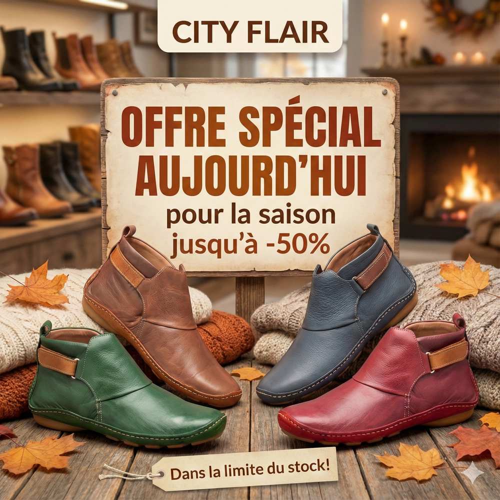 Bottine City Flair (Nouvelle Collection)