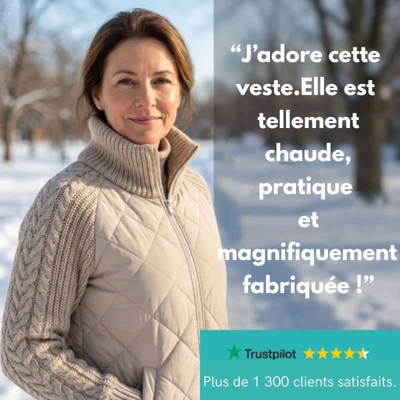 Veste Geneva™  | Chaleur et Confort au quotidien