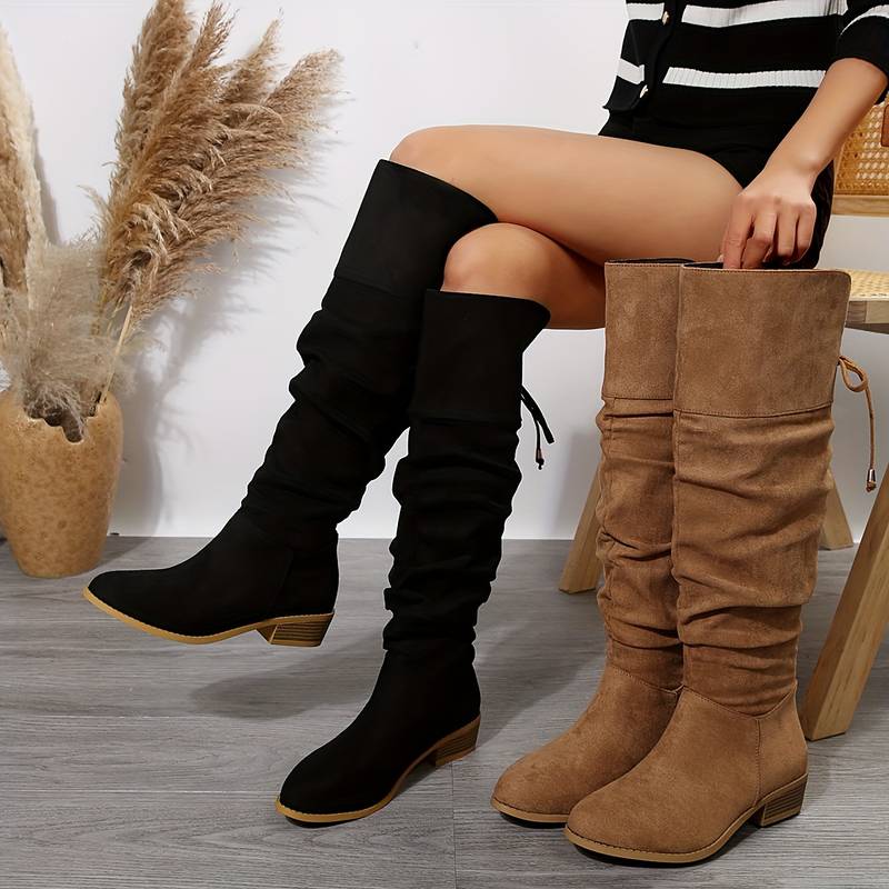 Bottes Daim Marron Milady