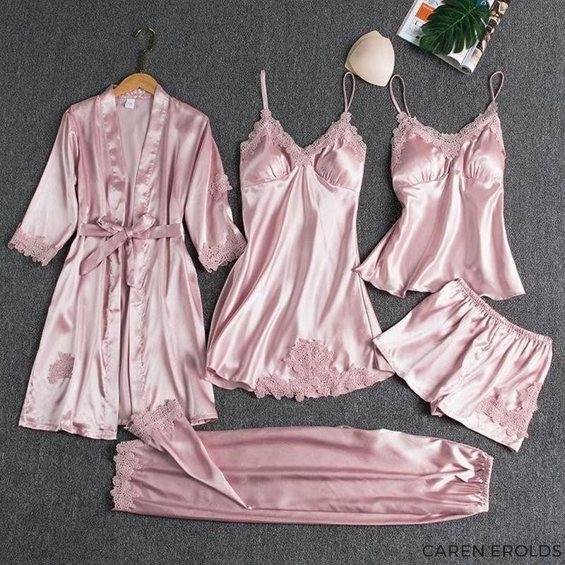 Ensemble Pyjama Caren Queen 5 Pieces - Caren Erolds